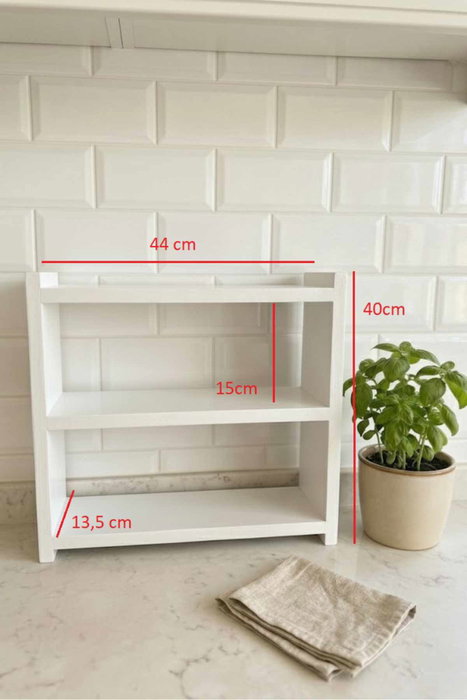 Hanah Home Ck30C - Pine Estantería de Cocina